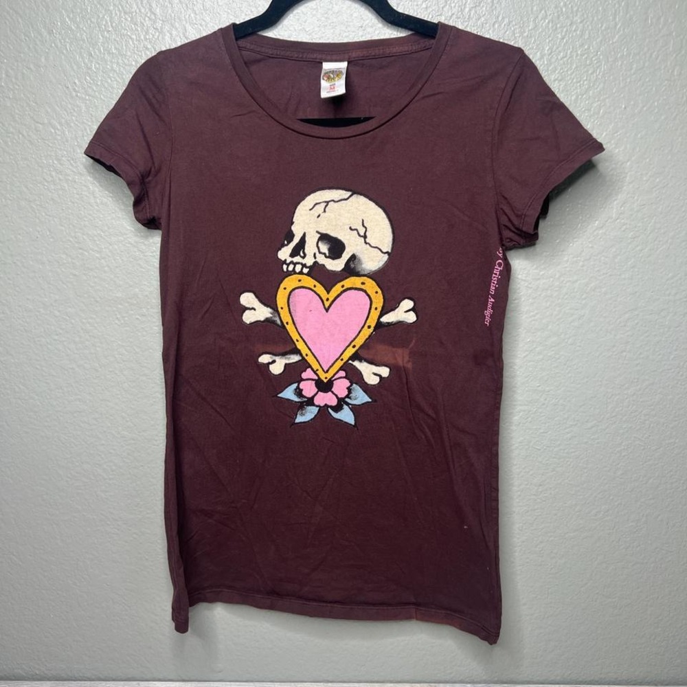 Y2k ed hardy shirt